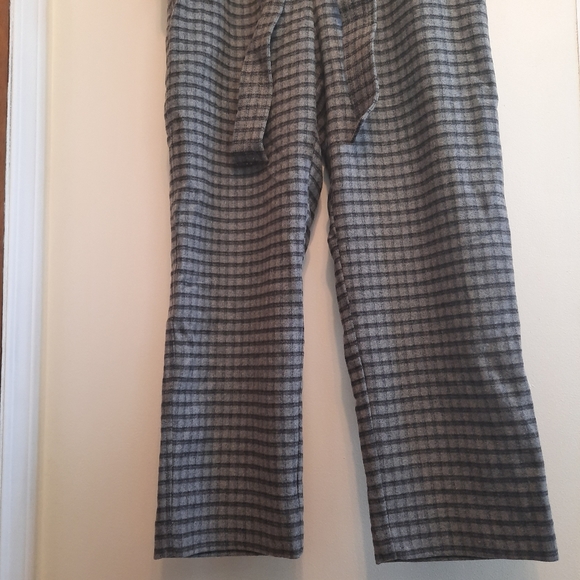 Aritzia Wilfred Tie-Front Wool Pant Check Plaid - Picture 9 of 16